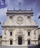 Tolentino, basilica san Nicola, facciata